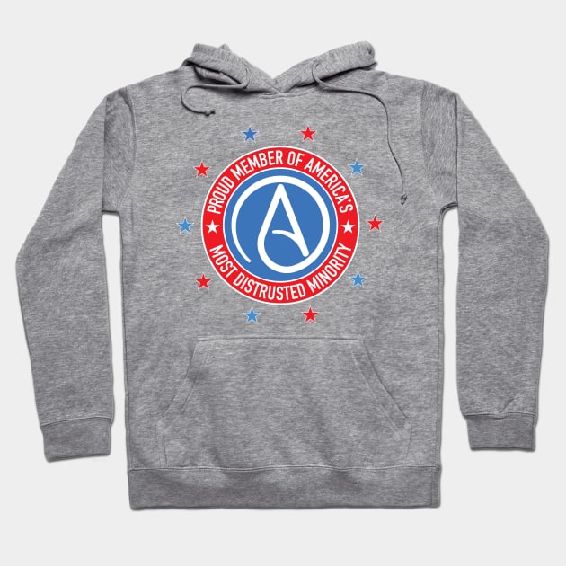 Atheist Hoodie by Vector Deluxe